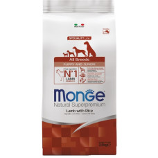 Monge (Монж) Dog Chicken & Rice Puppy & Junior All Breeds - Сухий корм для цуценят усіх порід з м’ясом ягняти та рисом 2.5 кг