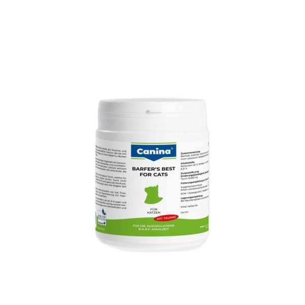 Canina (Канина) Barfer Best - Витаминно-минеральный комплекс для кошек на натуральном кормлении порошок 180 г