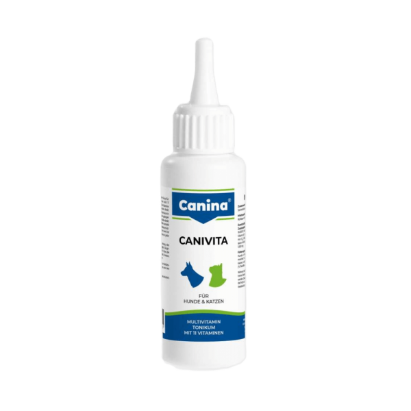 Canina (Канина) Canivita - Витаминизированный тоник для кошек и собак, с быстрым эффектом, универсальный 100 мл
