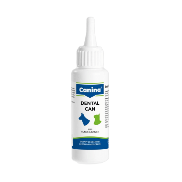 Canina (Канина) Dental Can - Средство для собак, здоровье зубов и десен, устранение запаха из пасти, 100 мл