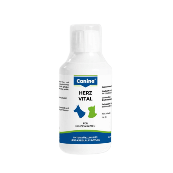 Canina (Канина) Herz-Vital - Витамины для собак и кошек для поддержки сердца, 250 мл