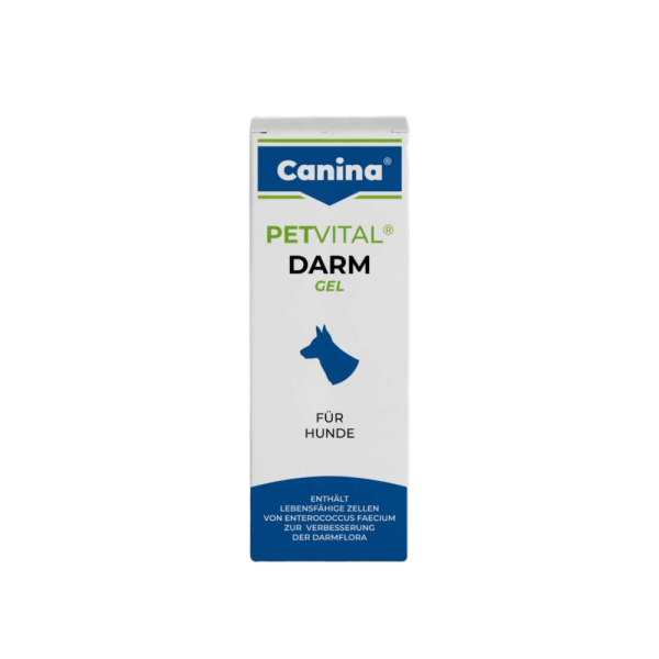 Canina (Канина) PetVital Darm-Gel - Витамины для собак, для проблем с пищеварением, пробиотик, 30 мл