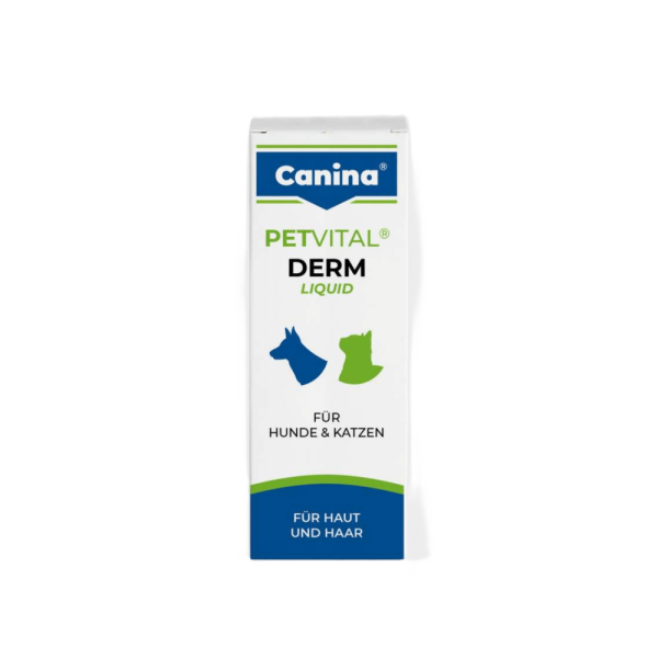Canina (Канина) Derm-Liquid - Тоник для собак и кошек, для проблемной шерсти, 25 мл