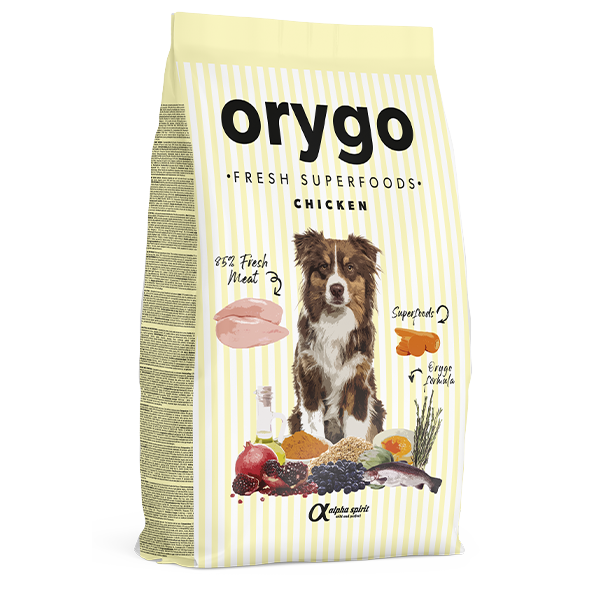 Orygo (Ориго) Dog All Breed Chicken - Полувлажный корм для собак всех пород с курицей 8 кг