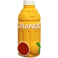 Misoko&Co (Мисоко&Ко) Orange Juice Bottle - Игрушка для собак бутылка апельсинового сока с ароматом апельсина 12 см