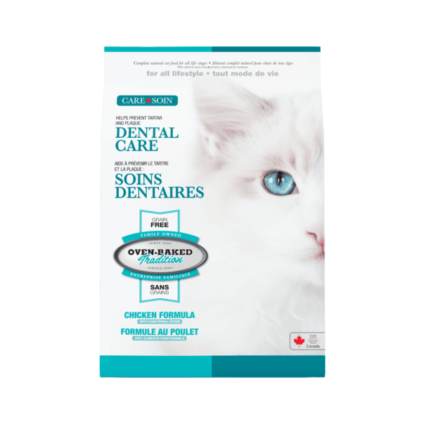Oven-Baked (Овен-Бэйкд) Tradition Cat Adult Dental Care Chicken - Сухой корм для взрослых котов для ухода за ротовой полостью с мясом курицы 4.54 кг
