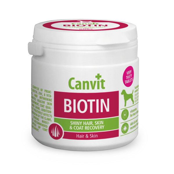 Canvit (Канвіт) Biotin For Dogs - Вітаміни для шкіри,шерсті та кігтів собак 0.1 кг