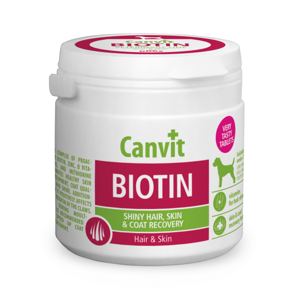 Canvit (Канвіт) Biotin For Dogs - Вітаміни для шкіри,шерсті та кігтів собак 0.1 кг