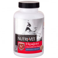Nutri-Vet (Нутри-Вет) Hip&Joint Advanced - Хондропротекторы для собак, 3 уровень 90 шт