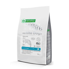 Nature\'s Protection (Натур Протекшн) Superior Care White Dogs Grain Free White Fish All Sizes & Life Stages - Сухой беззерновой корм для собак с белой шерстью всех возрастов и пород с белой рыбой 4 кг