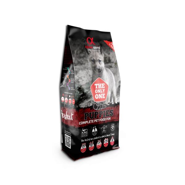 Alpha Spirit (Альфа Спирит) The Only One Puppies - Сухой корм для щенков всех пород с мясом и рыбой 12 кг