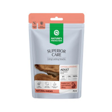 Nature’s Protection (Нейчер Протекшн) Dog Superior Care Salmon Filling Rabbit Ears Hypoallergenic Adult All Breed - Лакомство для взрослых собак всех пород кроличьи ушки с начинкой лосося 75 г